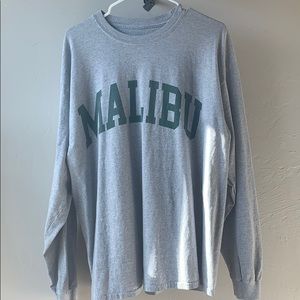 long sleeve malibu t shirt